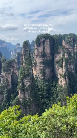 woooooow 📍Avatar Hallelujah Mountains, Zhangjiajie, China #zhangjiajie #hunan #china #avatar #hallelujahmountains #chinaitinerary 