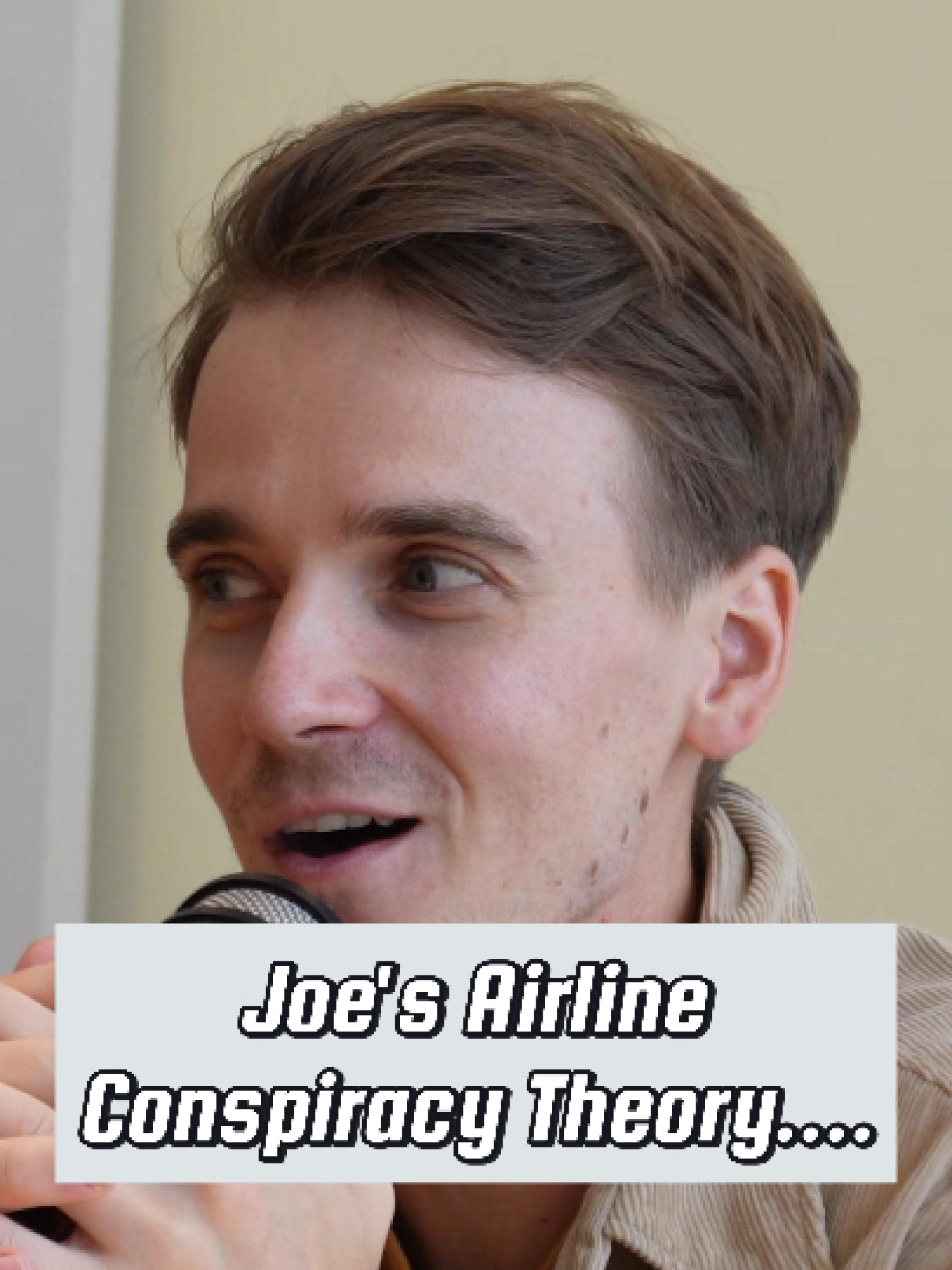 Airplane Conspiracy Theory.... @joe_sugg #airline #flight #airport #flying #aviation #turbulence #conspiracy #fyp #foryou