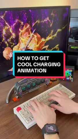 How to get cool charging animation #widgets #phonetips #phonewallpaper #widgify 
