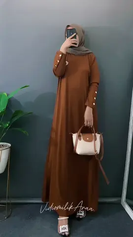 GAMIS INARA Warna Van hauten , Wajib kalian punya 😍#gamisinara #gamisterbaru #gamissimpelelegan #fypシ゚viral 