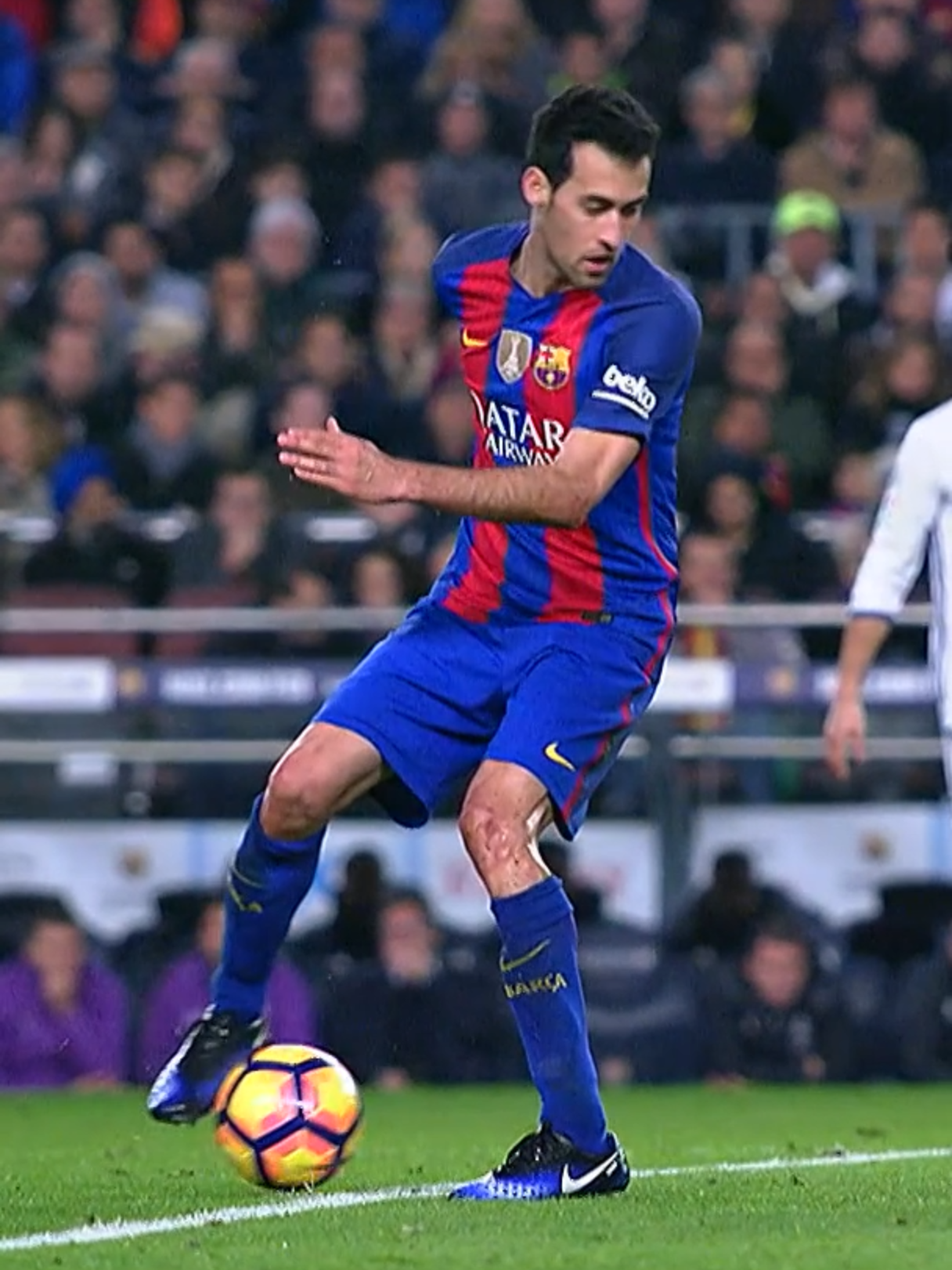 Busi's tricks. 💙​❤️ #LALIGAEASPORTS #DeportesEnTikTok #Barça #Busquets