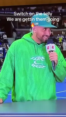 I like the colour green 💥  #getthemgoing #controversy #opinion #tennis 