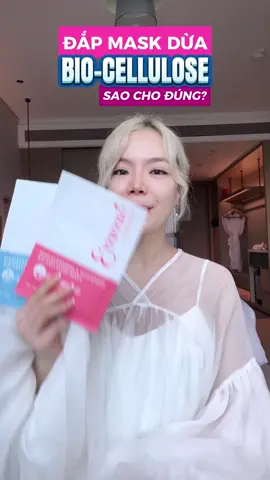 Bạn đã biết 2 cách đắp mặt nạ dừa Bio-Cellulose như thế nào cho hiệu quả chưa? Cùng Happy Skin tìm hiểu nhé! #happyskin #emmie #emmiebyhappyskin #mask #matnab5