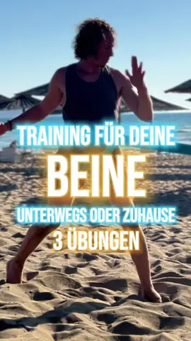 KOMMENTIERE PLAN für tägliche Workouts, Tipps und Übungen nicht nur für den Strand, sondern zuhause, unterwegs oder auch im Office und lass uns 30 Tage lang miteinander trainieren! 🏠💼 ✅ Mit diesen 3 Übungen trainierst du deine Beine in einer athletischen Variante. Ich empfehle 20 Wiederholungen in 2-4 Sätzen mit einem PATband deiner Wahl. Ich nutze das blaue, also den mittleren Widerstand. Für Einsteiger empfehle ich das PATband soft in pink, für Profis das Tactical in oliv. Das Band habe ich einfach um einen Holzbalken fixiert, möglich ist allerdings auch ein Tischbein oder mit dem PATrigger als Türanker an einer Tür. Ich schlüpfe mit meinem Oberschenkel in die Endschlaufe und drehe mich in das Band ein, so stelle ich sicher, dass das Band von einer Hüftseite zum Ankerpunkt zieht und damit meine Hüfte bei jeder Übung in eine Innenrotation zieht. Dies aktiviert zusätzliche Hüftmuskeln bei jeder Übung! Probier’s aus! 👉 Einfache Übungen mehrmals täglich und mehrfach pro Woche haben schon einen großen Effekt. 👉 Du wirst schnell merken, wie du beweglicher und stärker gleichzeitig wirst. 👉 Ein super Nebeneffekt ist, dass du dabei auch noch Schmerzen reduzieren und dein Wohlbefinden verbessern wirst. KOMMENTIERE PLAN und ich sende dir alle Infos zu meinem 30 Tage Programm! #hometraining #fitnessathome #schmerzfrei #trainingzuhause #funktionellestraining #GetFitAtHome