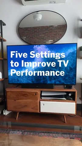 Modern TVs aren’t likely to give you picture perfect settings right out of the box. Whether you’re binging an entire season of your favorite show or gearing up for football season, here are five things that our TV expert does to improve your TV’s performance. Settings may be labeled differently on different TVs, so tap the link in bio to see how to find them.