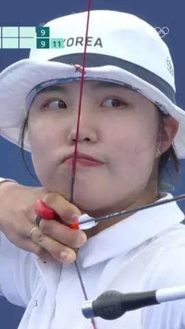 When you score perfect 10s and make it look easy 🎯 #Olympics #Paris2024 #Sports #Archery 