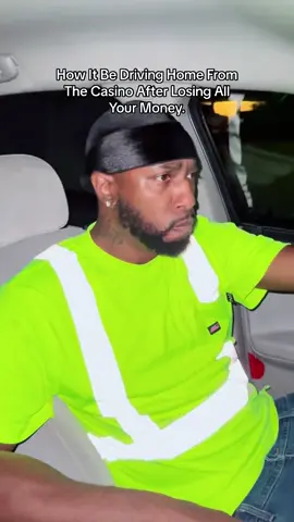 How It Be Driving Home From The Casino After Losing All Your Money. #car #fypシ゚viral 
