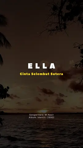 Di terik sunyi nan jauh, ada rindu selalu jatuh, Yang lupa untuk berteduh. #cintaselembutsutera #ella #identiti #fyp #lagurockmalaysia #lagurock #lagurockwanita #lagurocklama #lagurock80an90an #lagurocklegend #lagurocklama80an90an #niezaofficial #lagurockmelayu90an 