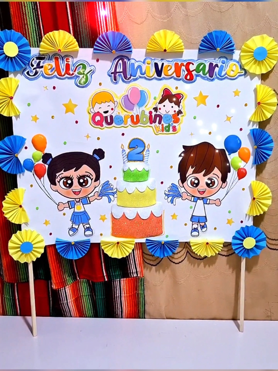 🪧 PANCARTA por Aniversario ✨️  Realizamos el modelo que desees 😉 📚  Comunícate 📲 992989057 📌 #icaperu🇵🇪  #pancarta #trabajosescolares #pancartacreativa  #pancartas #pancartainicial #pancartaporaniversario #ica_perú 