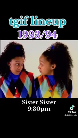 If someone asked me about the 90s l'd show them the intros to boy meets world and sister sister #tgif #90snostalgia #90sthrowback #90stv #90s