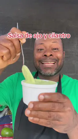 La mejor salsa de ajo y cilantro #colombia🇨🇴 #fpy #cocina #Receta #traditional #viral #salsa 