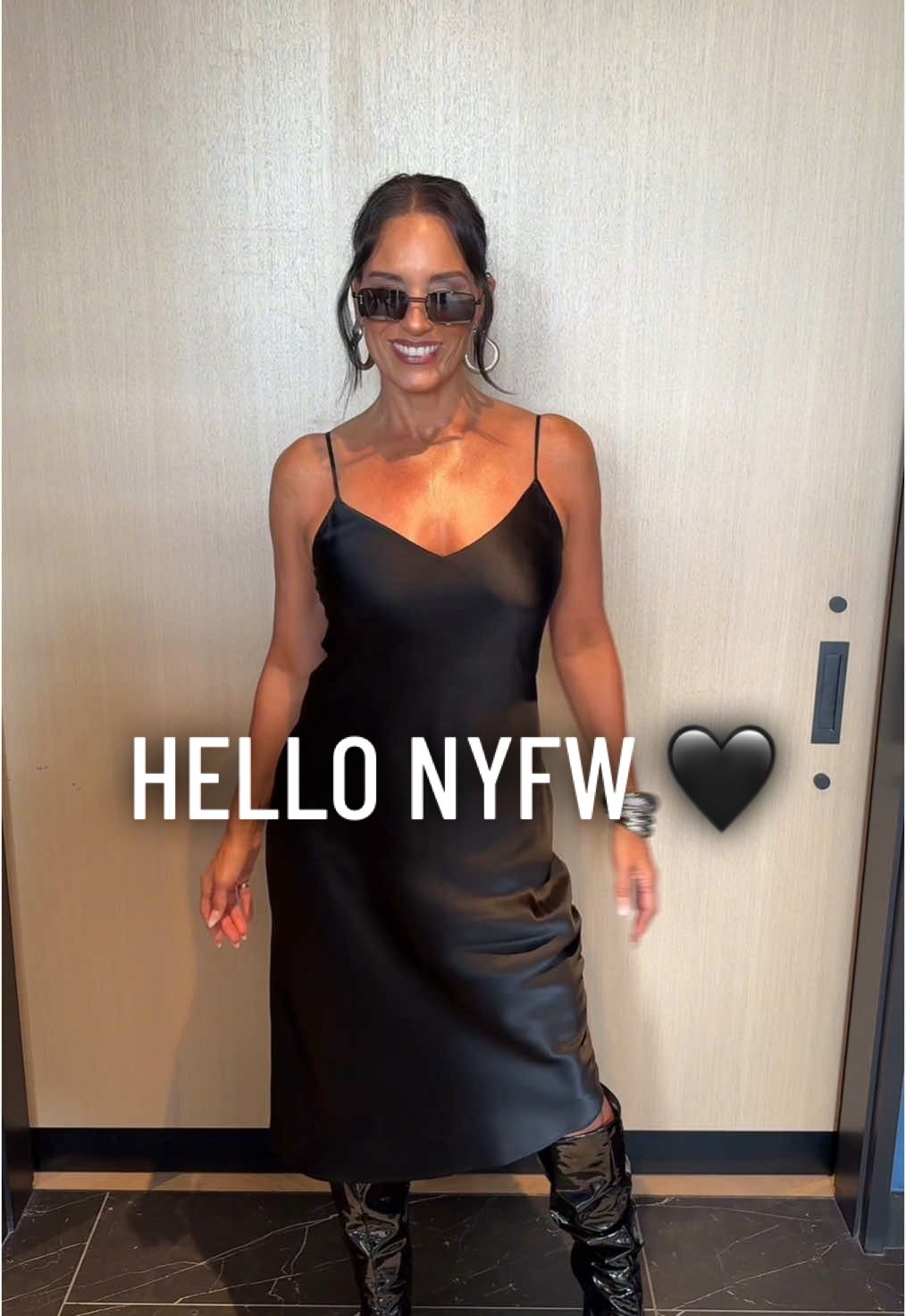 HELLO #NYFW! 🖤  @L’AGENCE @D’Amelio Footwear 