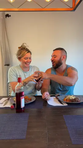 He was NOT happy with me 😂 #wine #couplecomedy #pregnant #prank 