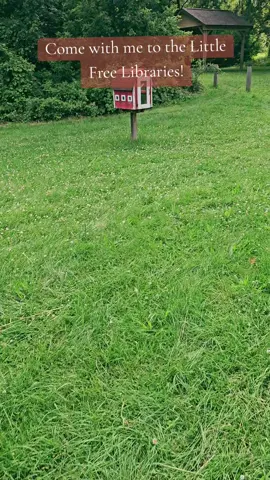 Come with me to the Little Free Libraries! #littlefreelibrary #books #BookTok #littlefreelibraryhunting #allthelightwecannotsee #audiobooks 