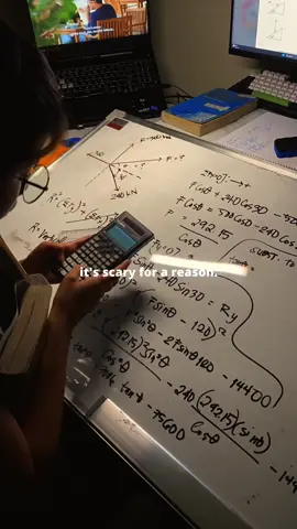 when you overthink the subject so much, you have to pull this thing out 🫠 you can check my showcase for the whiteboard and more studying essentials ✨ #studytok #studywithme #studymotivation #studyvlog #student #engineering #engineeringstudent #civilengineering #study #civilengineeringstudent #studygram #productivity #productive #statics #college #uni #relatable #discipline #fyp #fypシ #hjnll 