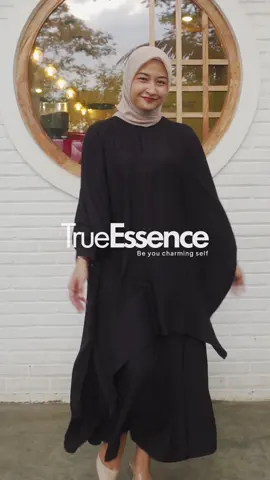 OOTD Syari Kekinian Cocok Buat Pergi Maulid Nabi #TrueEssence #TruesLedies #bisacod #Promoguncang99 #ootdkuliahsyari #abaya #oneset #maulidnabi 