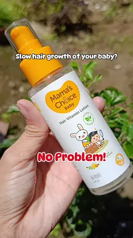 Para ma achieve ang healthy hair ni baby, must try this Mama's Choice Hair Vitamin Lotion. All the good benefits for a healthier hair ay nandito na. #hairvitamins #hairvitaminlotion #mamaschoicehairvitaminlotion #mamaschoice #fyp 
