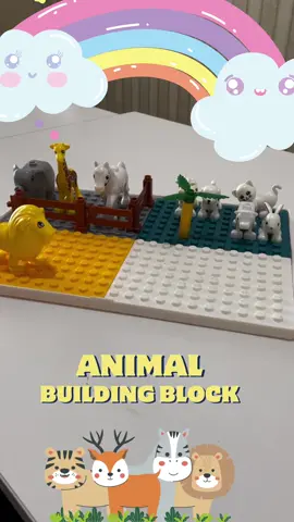 Serunya membangun kebun binatang mini dari animal block! 🦁🦒 Yuk lihat keseruan unboxing dan susunannya! Mana favoritmu? 😍🧩 #AnimalBlock #MainanEdukasi #KreativitasAnak #UnboxingMainan #MainanAnak #LearningThroughPlay #SerunyaBermain 
