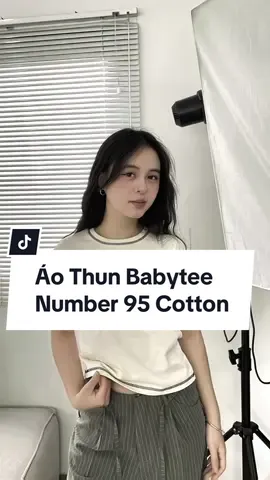 Áo Thun Babytee Number 95 Cotton#thoitranggenz🔥 #xuhuong #xuhuongtiktok #thoitrang #thoitrangnu #xinhdep #xinhgaitiktok #xinhgai #xinhdepmoingay #aothun #aothunnu #aothunnuformrong #baby #tee #number #cotton 