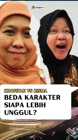 Khofifah vs Risma, Siapa yang lebih unggul??  #pilgubjatim #khofifah #trirismaharini #gubernurjawatimur 