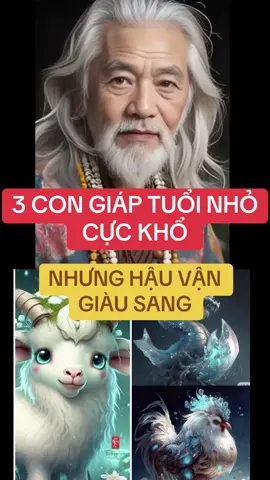 3 con giáp tuổi nhỏ cực khổ nhưng hậu vận về sau rất tốt #sachphongthuy #tamlinhphongthuy #tửvi12congiáp #phatphapnhiemmau🙏🙏🙏 #phatphap #tửvi 