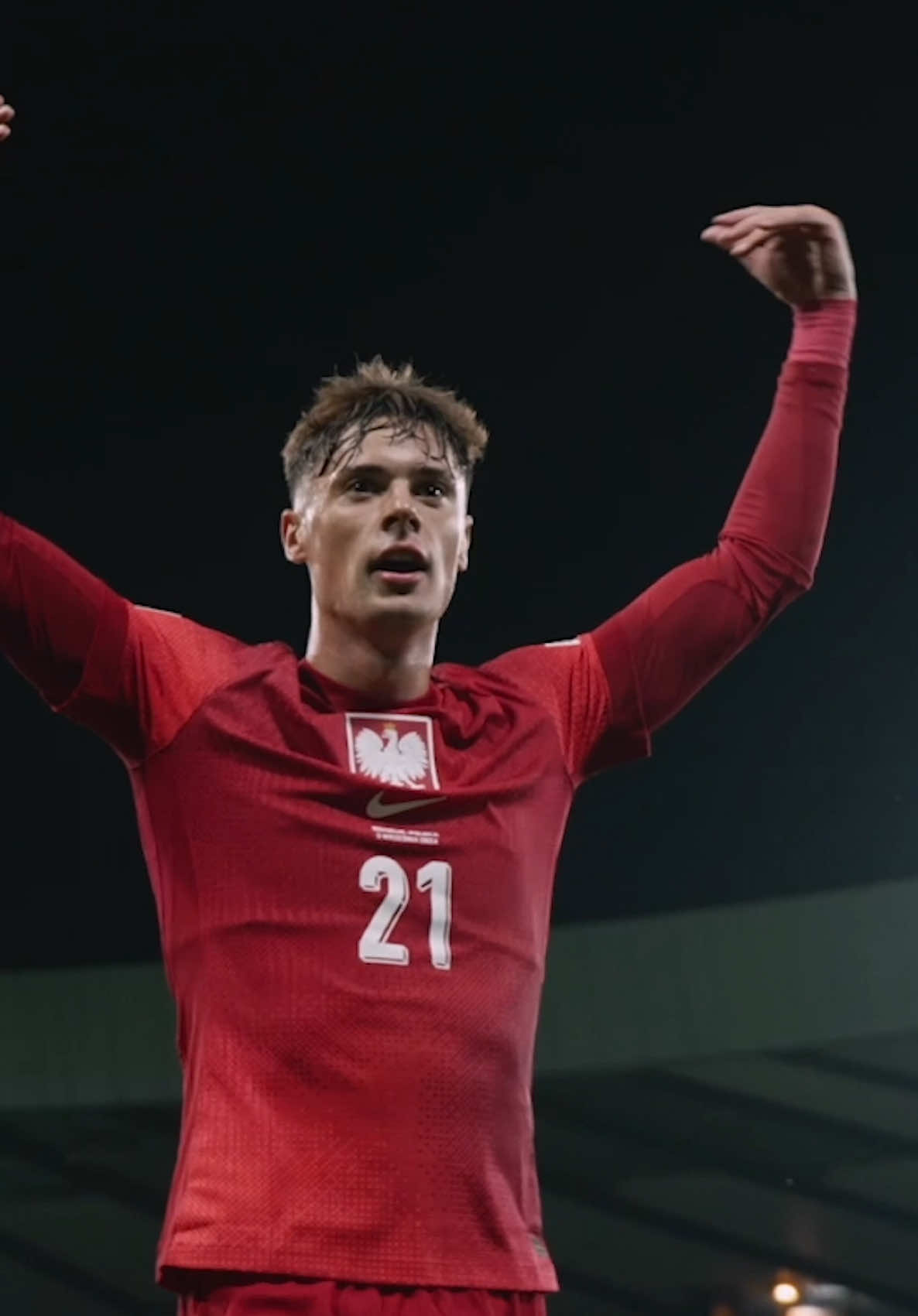 RADOŚĆ NICOLI ZALEWSKIEGO PO BRAMCE 🫶🏻🇵🇱 #laczynaspilka #reprezentacjapolski #reprezentacja #polska #poland #football #team #Scotland 