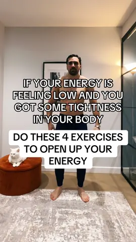 When your energy is low, you can increase your energy levels by tapping, vibrating and doing breathing exercises to increase your energy levels right away. Here are the 4 exercises: - Hops - Dropped down arms - Heart openers - Full Twist Do each exercise for at least 10 seconds and repeat them as many times as you like. Remember that you can increase your energy levels immediately without any special equipment or substances, and just using your own body. Try this out today and watch how fast your energy levels increase and tightness in pain disappear. SUBSCRIBE to my Instagram! #mobility #beginnerworkout #FitTok #fyp 