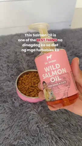 Replying to @Gee one of the best thing na dinagdag ko sa diet ng mga furbabies ko 🍣🛢️🐶🧸 @Dr. Shiba & Prof. Bengal #salmonoil #fordogs #princesspagaduan #salmonoilfordogs #dogsoftiktok 