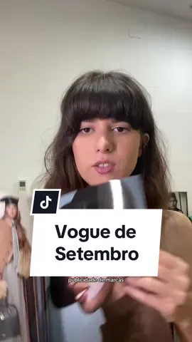 a edição da revista vogue mais importante do ano, no mes mais importante pra moda… 🤍 #moda #fashiontiktok #vogue #fashionweek #milao 