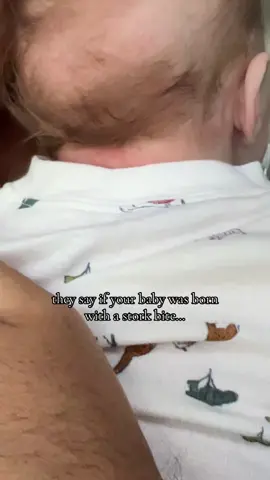 oh how I miss you poppop 🫶🏼 thank you for sending me my greatest blessing #newbornbaby #babiesoftiktok #babytok #baby #babyboy #storkbite #guardianangel #newborn 