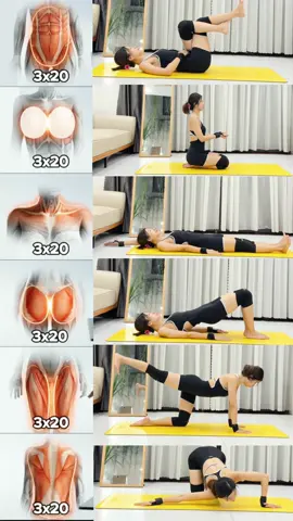 Tiếp tục với tổng hợp các bài tập làm đẹp toàn thân đơn giản ngay tại nhà đây ạ, lưu và tập cùng MiChi nhé! #MiChiYoga #TuTheYoga #xh #xuhuong #yogapose #uniqcreators #exercise #trehoa #YogaChoNguoiMoiBatDau #YogaGiamMo #homeworkout #chanthon #giamcan @UniqFit 