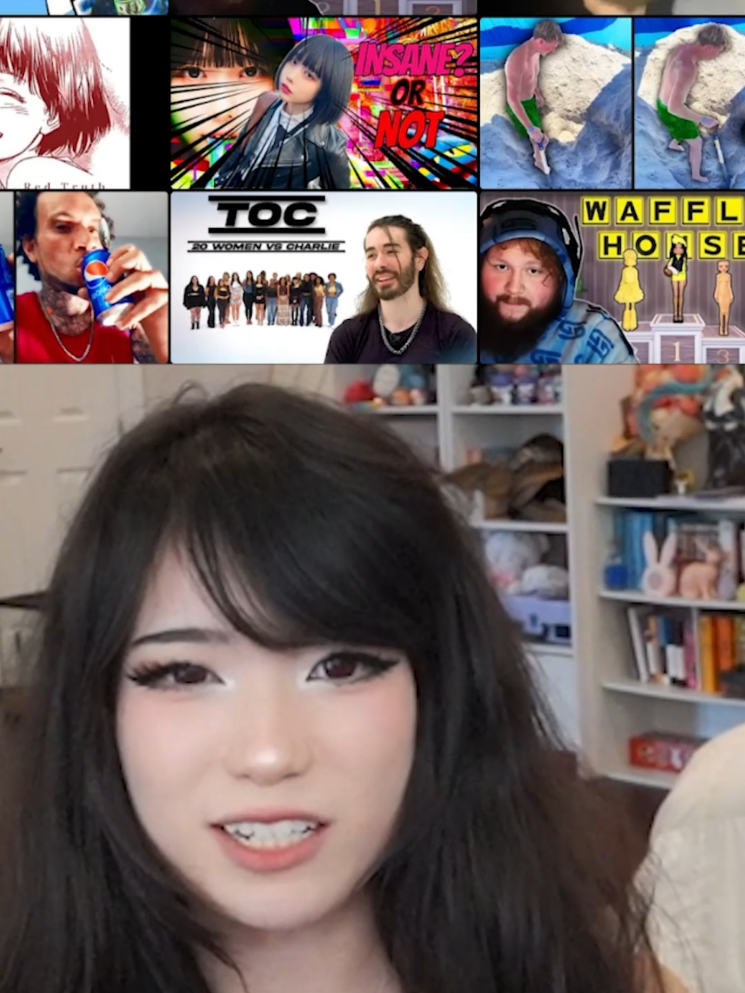 Emiru x CaseOh Cosplay Stream?? Emiru Watches CaseOh's Dress To Impress Videos #emiru #caseoh #dresstoimpresss #streamer #twitch #livestreamfails #foryou #fyp