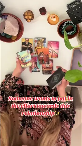 Someone wants to make the effort✨ #tarot #foryou #foryoupage #tarotreading #fypシ゚viral #witchtok #psychic #lovereading 