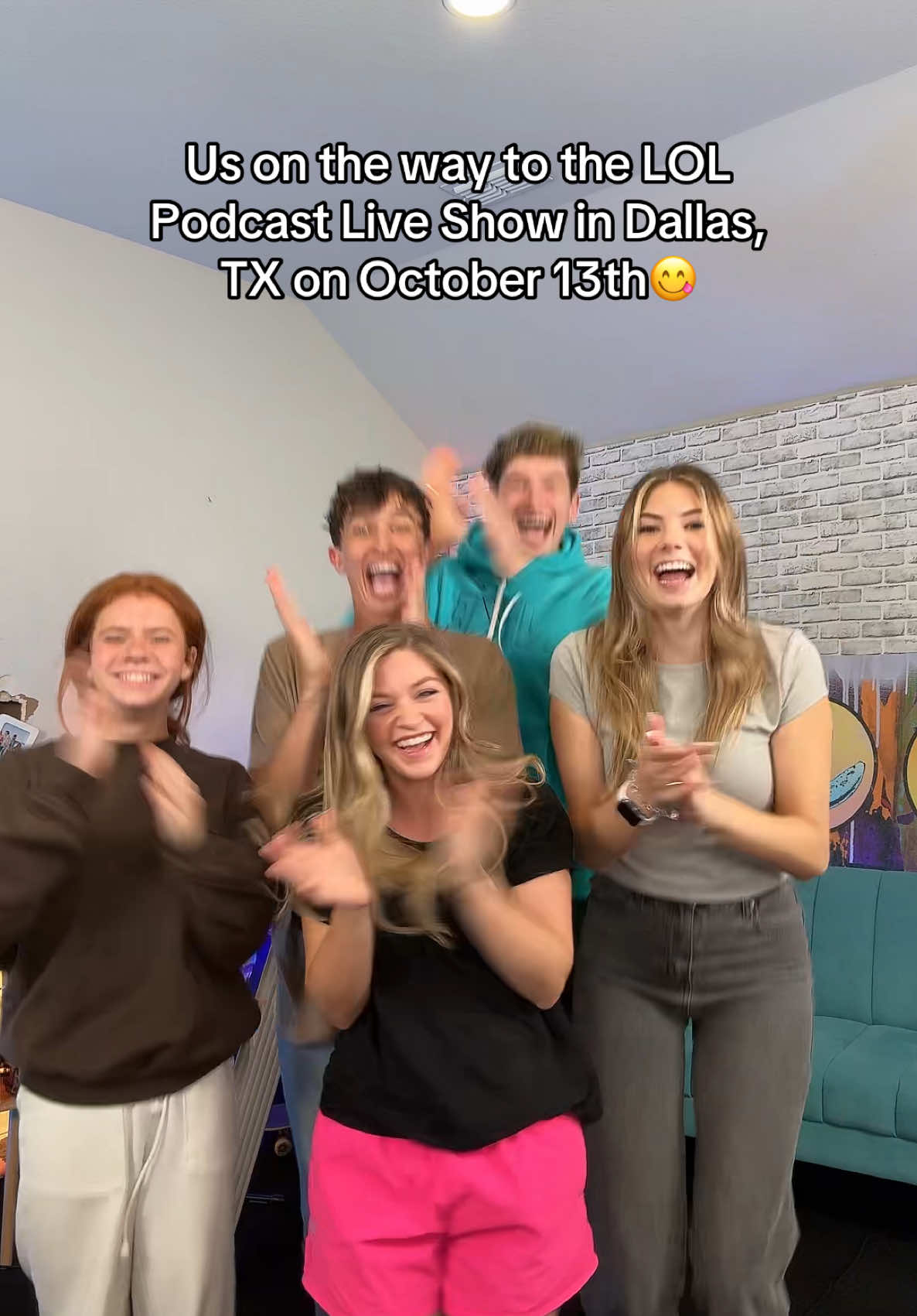 WE ARE SO EXCITED😆 You guys cab get tickets at the link in bio, or at this website!!! Thelolpodcast.net #thelolpodcast #lolpodcast 