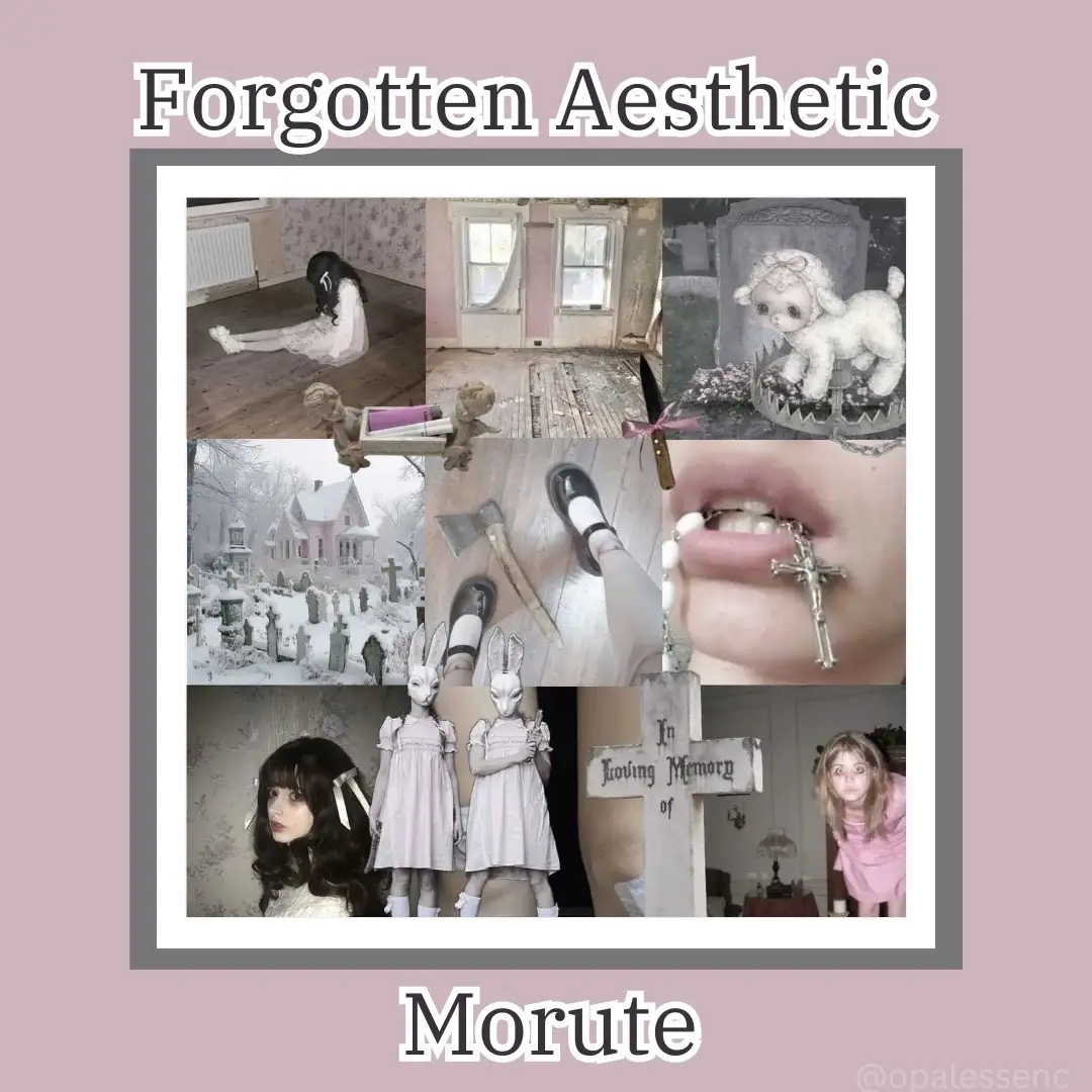 still has a small but loyal following, but it was way bigger on tumblr at one point, unfortunately it doesnt have the best past 😭  #morute #moruteaesthetic #tumblr #tumblraesthetic #2014tumblr #2014 #nostalgia #coquette #gloomycoquette #rareaesthetic #moodboard 