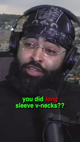 You fellas were rockin long sleeve v-necks?? 🤨 #fyp 