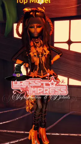 coming october!! 🎃 #dtiupdate #dresstoimpress #halloween #topmodel 