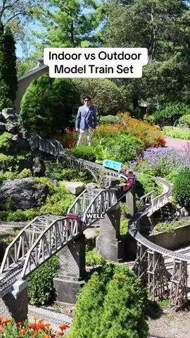This is at someones house 🤯 • #train #modeltrain #chicago 
