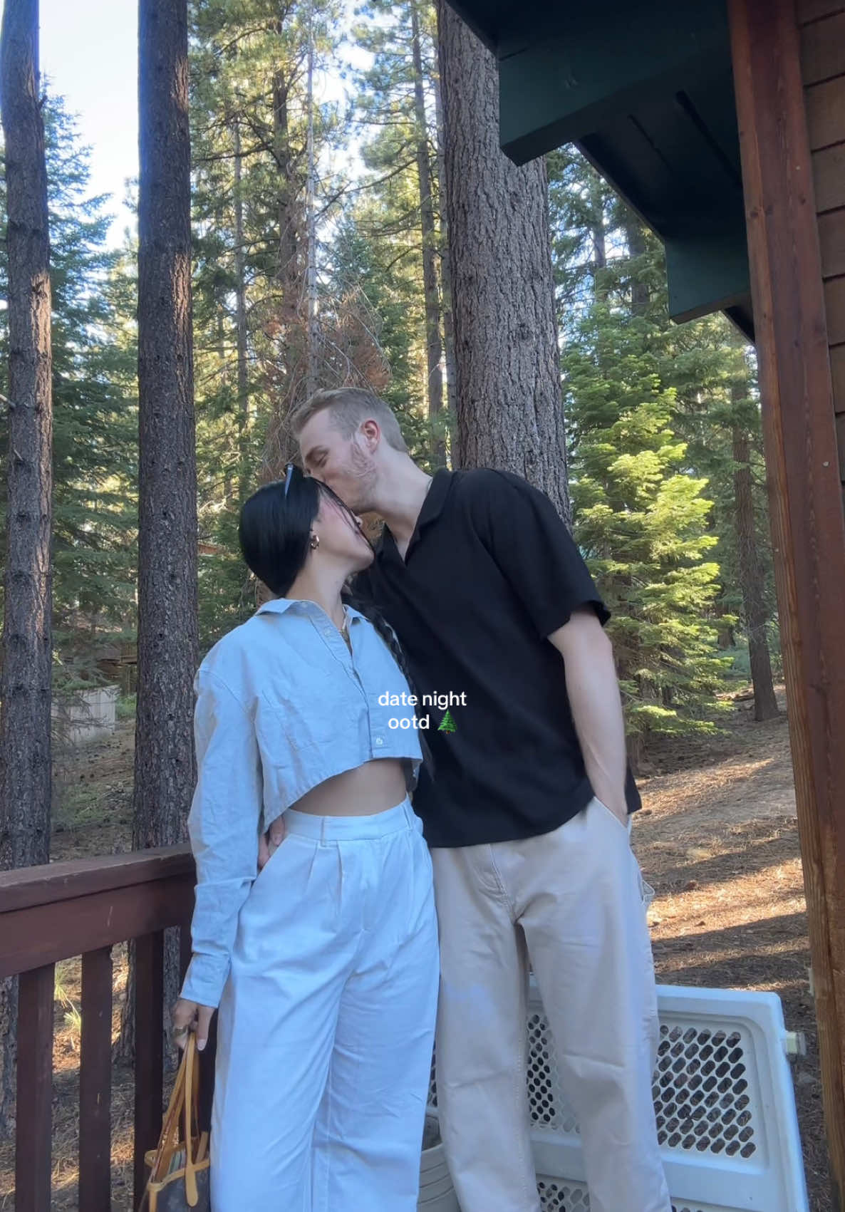 date night in tahoe 🌲❤️ #cleangirlaesthetic #pinterestaesthetic #contentcreator #boyfriend #relationshipgoals #OOTD 