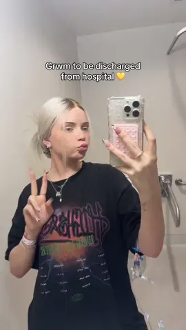 From my last hospital stay 💛 #fyp #grwm #hospital #makeup #wigs #trending #chemo #lymphoma 