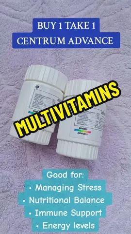 BUY 1 TAKE 1 Centrum Advance Perfect sa mga College students ant may Trabaho, Di ka madaling mapagod at malayo sa mga sakit💚  #CentrumAdvance #HealthJourney #WellnessGoals #DailyNutrition #VitaminBoost #HealthyLifestyle #StayHealthy #NutritionalSupport #HealthyHabits #SelfCareSunday #CentrumPower #VitaminsForLife #BoostYourHealth #StayEnergized #WellnessWarrior #HealthyChoices #NutritionalEssentials #selfcaresundays🌸🌼  #DailyWellness #MindfulNutrition