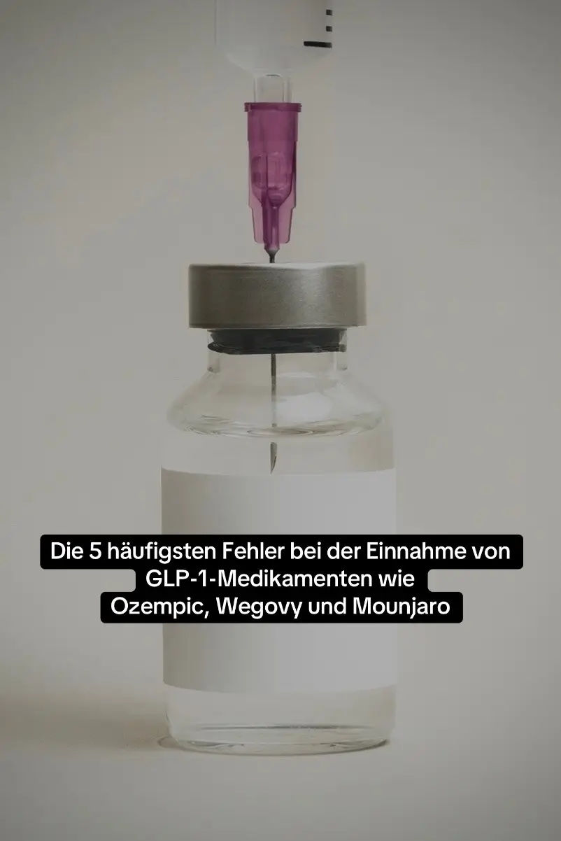 Vermeide diese 5 großen Fehler bei Ozempic & Mounjaro