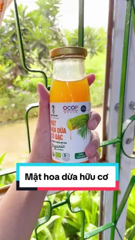 Mật hoa dừa hữu cơ Sokfarm, vị ngọt mới từ hoa dừa, đường huyết thấp, giàu khoáng điện giải và axit amin. #sokfarm #mathoadua #nongnghiephanhphuc #nongnghiephuuco 