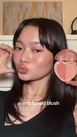 my current go-to blush🍑 @Chu Chu Beauty #beautyph #makeupph #makeuptok #makeuptutorial #makeuplook #tryon #chuchubeauty #chuchubeautyheartduoblush #chuchubeautyblush #heartblushduo #darlingbaby 