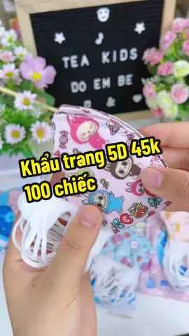Khẩu trang cho bé hoạ tiết yêu lắm các mom ơi #quanaotreem #thoitrangtreem #khautrang5dluachobe #khautrangchobe #khautrang5dchobeyeu 
