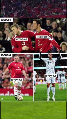 Back in 2004, an 18-year-old Wayne Rooney had scored 25 Career Goals, while a 19-year-old Cristiano Ronaldo had 16 Career Goals. • • I Now, 20 years later, it's been almost Four Years since Wayne Rooney announced his Retirement from Football with 366 Career Goals. Meanwhile, a 39-year-old Cristiano Ronaldo Just SCORED his 900th Career GOAL. Hate or Love him, but you have to Appreciate Cristiano's DEDICATION & OBSESSION with Football! UNMATCHED.