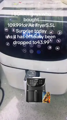#fyh #fypuk #foryou #fashion #tikskshop COSORI Air Fryer 5.5L Capacity