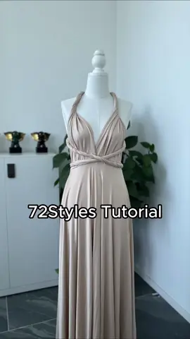 Your style adventure starts here!💃👀#72stylesinfinitydress #infinitydresstutorial #infinitydress #bridemaidsdress #convertibledress #dress 
