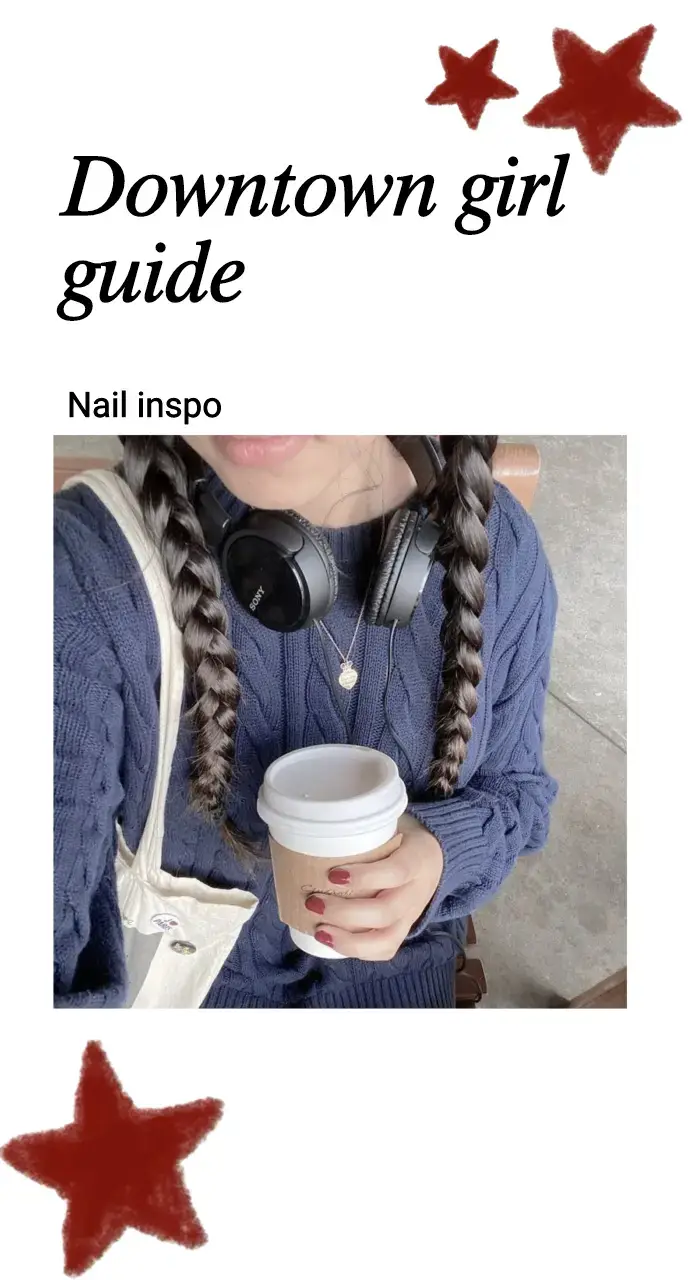 Downtown girl nail inspo <333 #downtowngirlaesthetic #downtowngirl #autumn2024 #autumnvibes #autumn 