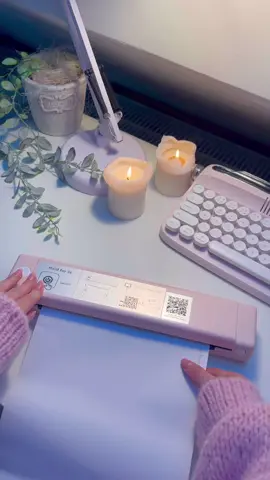 Unboxing my new M08F printer from @Phomemo_Official ☁️🎀 Link in bio✨You need this inkless printer!😍 #phomemo #inklessprinter #portableprinter #phomemom08f #aesthetic #suzandiaries #unboxing 